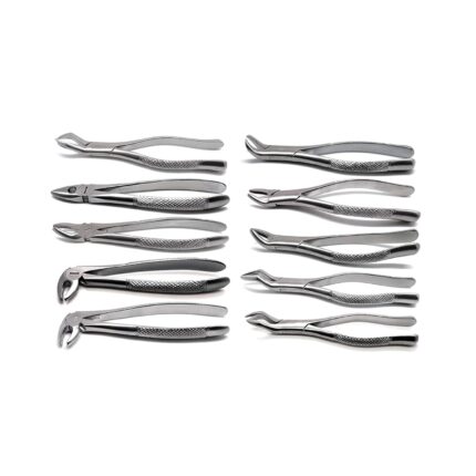 Teeth Extraction Forceps 10 Pcs Instruments